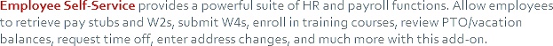 Employee Self-Service